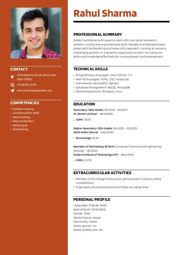 resume 1