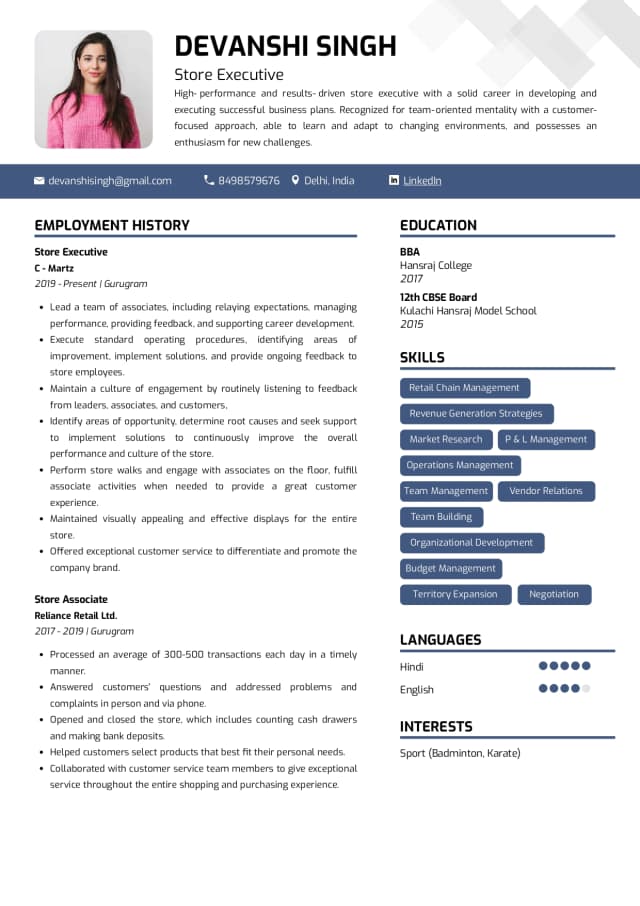 resume 5